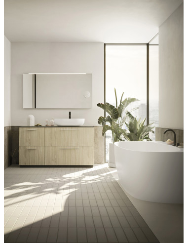 Arbi Vasca da Bagno Mary Mineral Composite Opaco 158x86