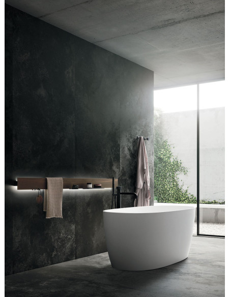 Arbi Vasca da Bagno freestanding Clio 160x70 in mineral composite