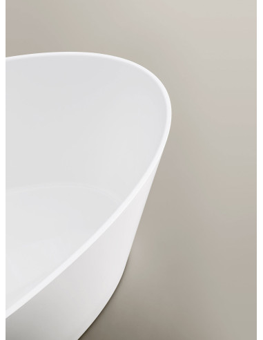 Arbi Vasca da Bagno freestanding Tub 159,3x72 mineral composite opaco