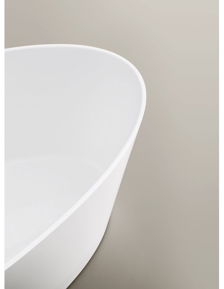 Arbi Vasca da Bagno freestanding Tub 159,3x72 mineral composite opaco