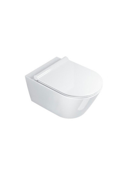 Catalano new Zero 55 vaso sospeso Silentech e coprivaso rallentato