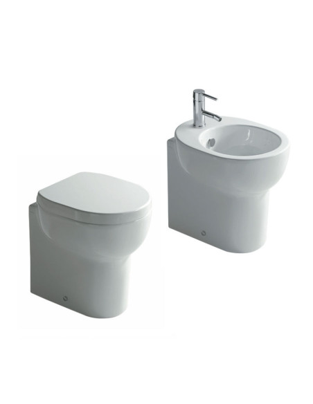 Galassia M2 sanitari Filo muro mini cm 45, vaso, bidet - OFFERTA