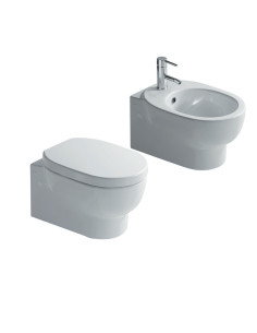 Galassia M2 sanitari Filo muro mini cm 45, vaso, bidet - OFFERTA