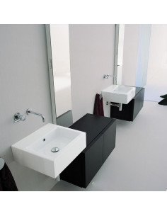 Flaminia Acqualight lavabo da appoggio o sospeso cm 50