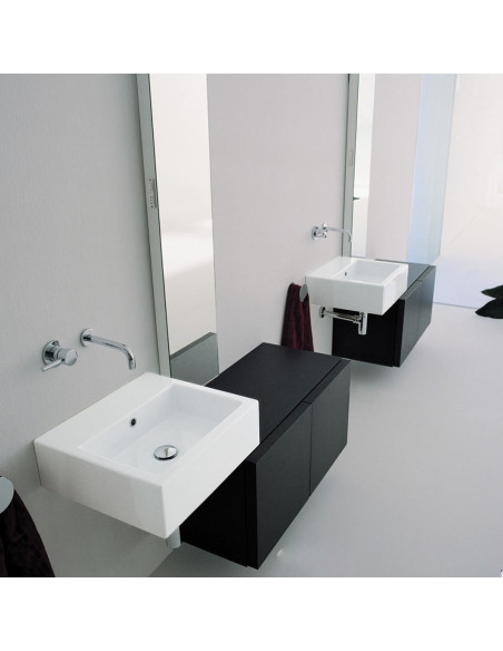 Flaminia Acqualight lavabo da appoggio o sospeso cm 50