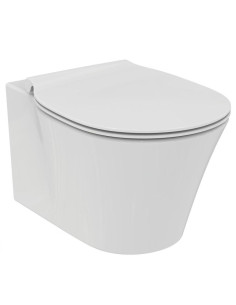 Vaso sospeso Aquablade Ideal Standard Connect AIR completo di coprivaso rallentato