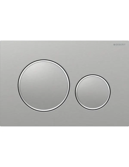 Placca di comando Geberit Sigma 20 in acciaio inox