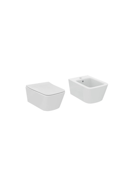 Sanitari sospesi Ideal Standard Blend Cube vaso bidet e coprivaso