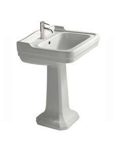 Galassia Ethos Lavabo Monoforo cm 60 sospeso o su colonna