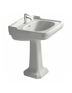 Galassia Ethos Lavabo Monoforo cm 70 sospeso o su colonna 8401M