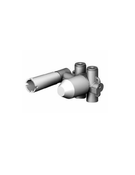 Zucchetti parte incasso con corpo unico interasse 80 mm