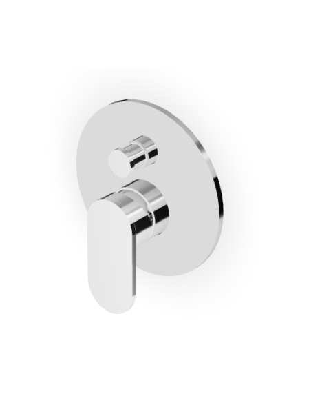 Zucchetti Octo Miscelatore doccia a incasso con deviatore cromo