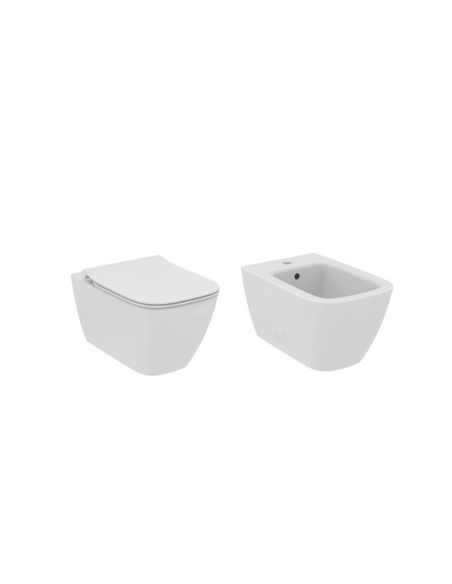 Sanitari sospesi Ideal Standard I.Life S Vaso RimLS+, bidet e sedile