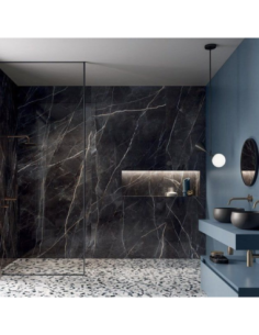 Marazzi Allmarble Calacatta black lux 60x120 MELQ - Miglior Prezzo