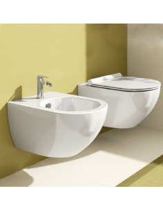 Catalano Sfera 50 Sanitari Sospesi, vaso Silentech, bidet e coprivaso