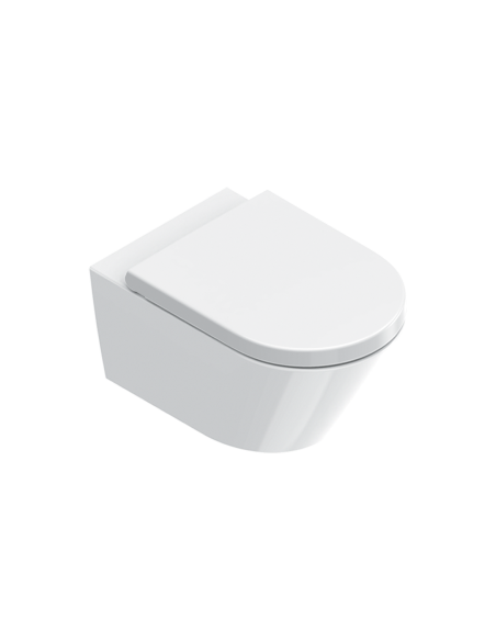 Catalano Vaso Zero 55 sospeso Silentech con coprivaso avvolgente