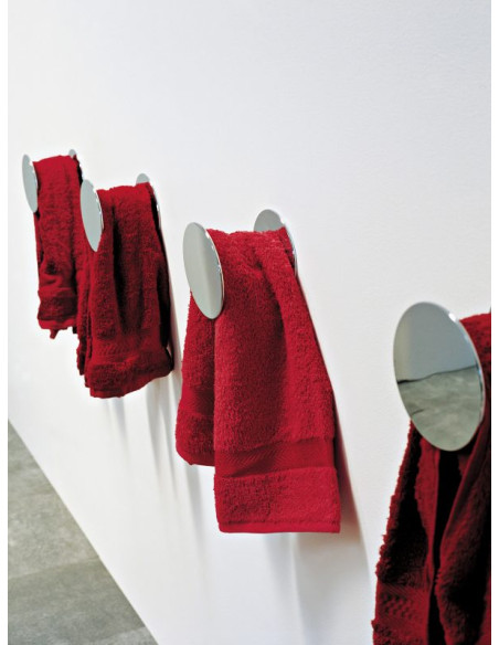 Flaminia Hoop Portasalviette 10 cm cromo o nero opaco