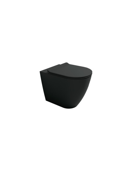 Flaminia Link Sanitari Filo Muro Finitura Carbone | Miglior Prezzo