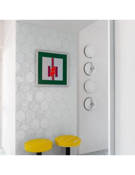 Marazzi Crogiolo Lume White Esagonal Lux 18,2x21 MFFE - Miglior Prezzo