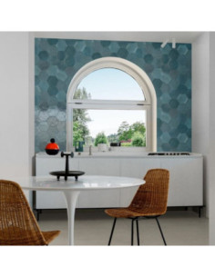 Marazzi Crogiolo Lume Blue Esagonal Lux 18,2x21 MFFF - Miglior Prezzo