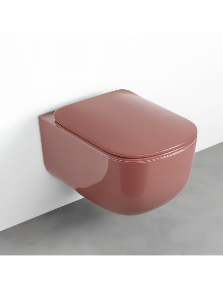 Cielo Sanitari sospesi Era Rimless 2.0  Corallo Lucido ERVSKCO