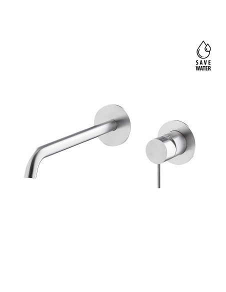 Newform X-Steel 316 Miscelatore lavabo a parete senza scarico 69628EX
