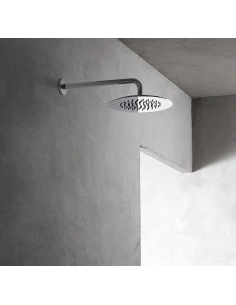 Aquaelite Soffione doccia a pioggia da 30 cm con braccio doccia