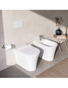 Ideal Standard La Dolce Vita Sanitari filo muro vaso, bidet e coprivaso rallentato