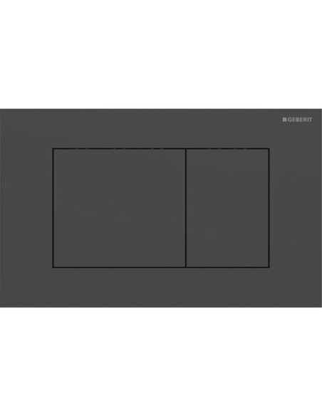 Placca di Comando Geberit Sigma40 Square nero opaco 115.629.14.1