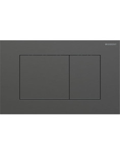 Placca di Comando Geberit Sigma40 Square nero cromato spazzolato 115.629.QD.1