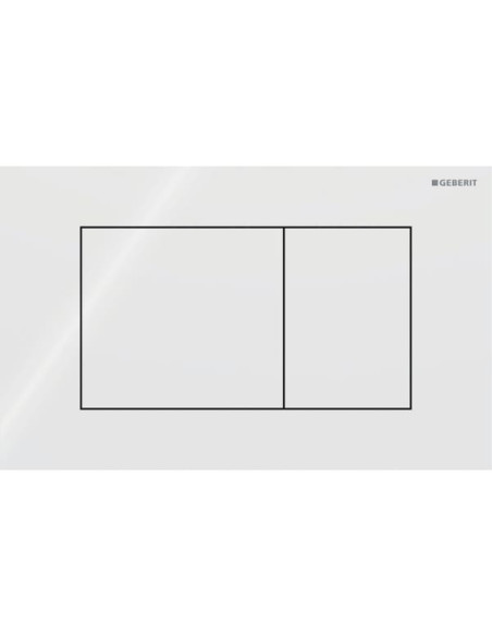 Placca di Comando Geberit Sigma40 Square bianco 115.629.SI.1