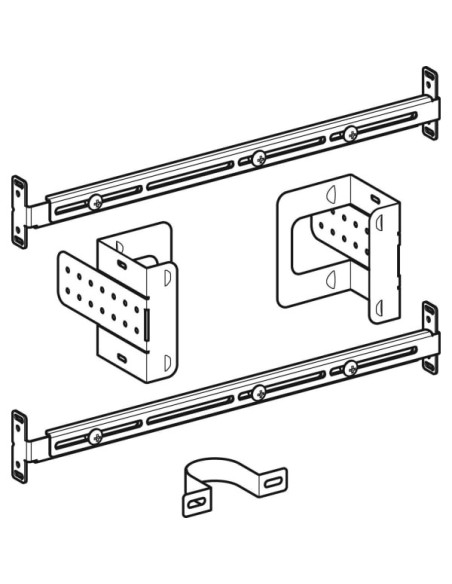 Geberit kit per cassetta di risciacquo da incasso Sigma 8 cm 243.272.00.1