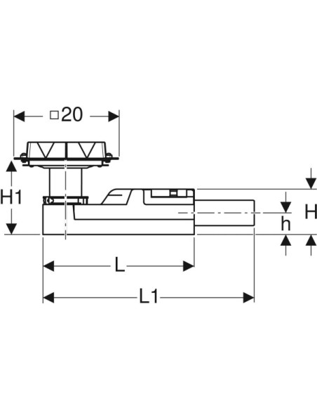 Geberit Sifone per Doccia a Pavimento 154.052.00.1 - Miglior Prezzo