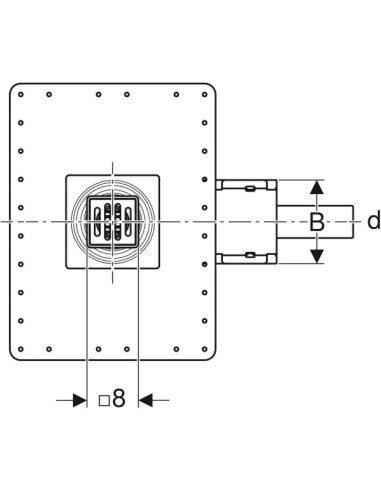 Geberit Sifone per Doccia a Pavimento 154.052.00.1 - Miglior Prezzo