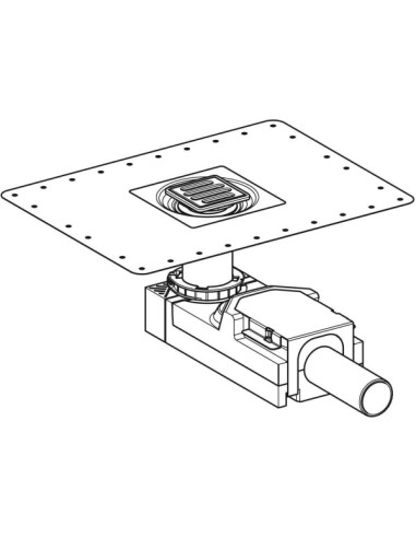 Geberit Sifone per Doccia a Pavimento 154.052.00.1 - Miglior Prezzo