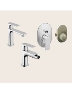 Hansgrohe Rebris E Set Rubinetteria Lavabo, Bidet e Doccia incasso