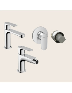 Hansgrohe Rebris S Set Rubinetteria Lavabo, Bidet e Doccia Incasso