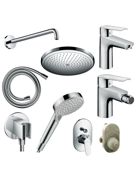 Hansgrohe Kit Logis rubinetteria Lavabo, Bidet, Doccia - MIGLIOR PREZZO