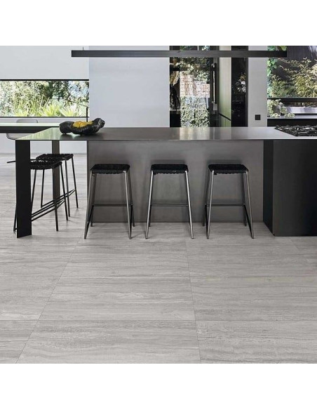 Marazzi Marbleplay Travertino Grigio 60x120 M4LA - Miglior Prezzo