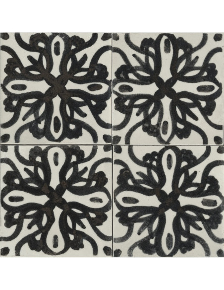 Marazzi Memoria Decoro Tappeto 4 Nero Lux 15x15 MANS - Miglior Prezzo