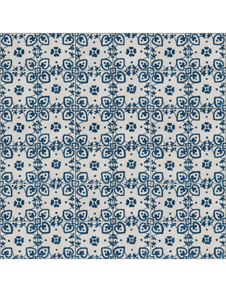 Marazzi Memoria Decoro Tappeto 2 Blu Lux 15x15 MANH - Miglior Prezzo