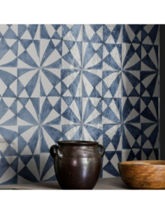 Marazzi Memoria Decoro Tappeto 5 Blu Lux 15x15 MANL - Miglior Prezzo