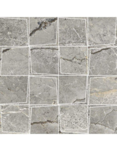 Marazzi Mystone Silver Root Mosaico Grey Prisma 30,3x30,3 MPYG - Miglior Prezzo