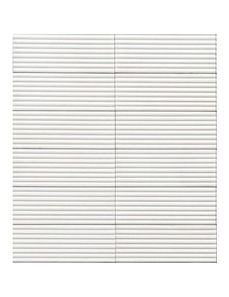 Marazzi Rice Bianco Lux Pleat Struttura 3D 7, 5x20 M96H - Miglior Prezzo