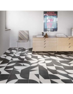 Marazzi Scenario Decoro Mix Nero 20x20 M8RK - Miglior Prezzo