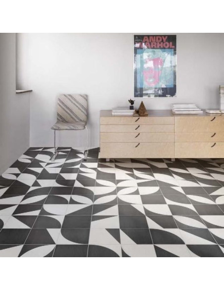 Marazzi Scenario Decoro Mix Nero 20x20 M8RK - Miglior Prezzo