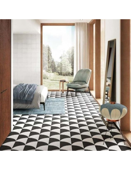 Marazzi Scenario Tappeto 2B Nero 20x20 M8RG - Miglior Prezzo