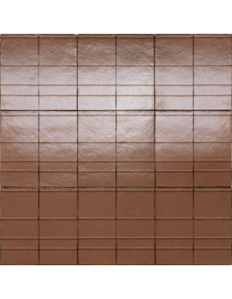 Marazzi Terramater Cotto Struttura 3D Ritmo Lux 18,6x37,5 MPMD - Miglior Prezzo