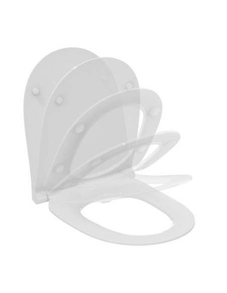 Sanitari Sospesi Ideal Standard I.LIFE O vaso Hydrotwist, bidet e coprivaso rallentato