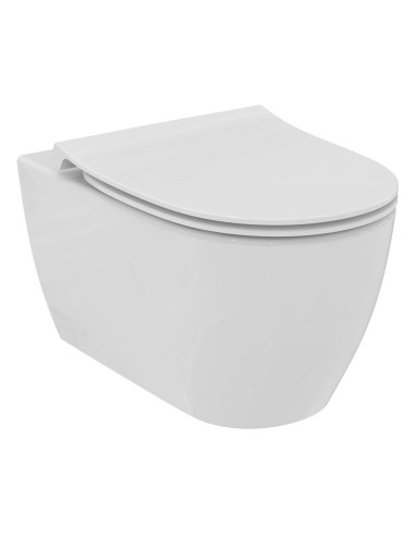 Sanitari Sospesi Ideal Standard I.LIFE O vaso Hydrotwist, bidet e coprivaso rallentato